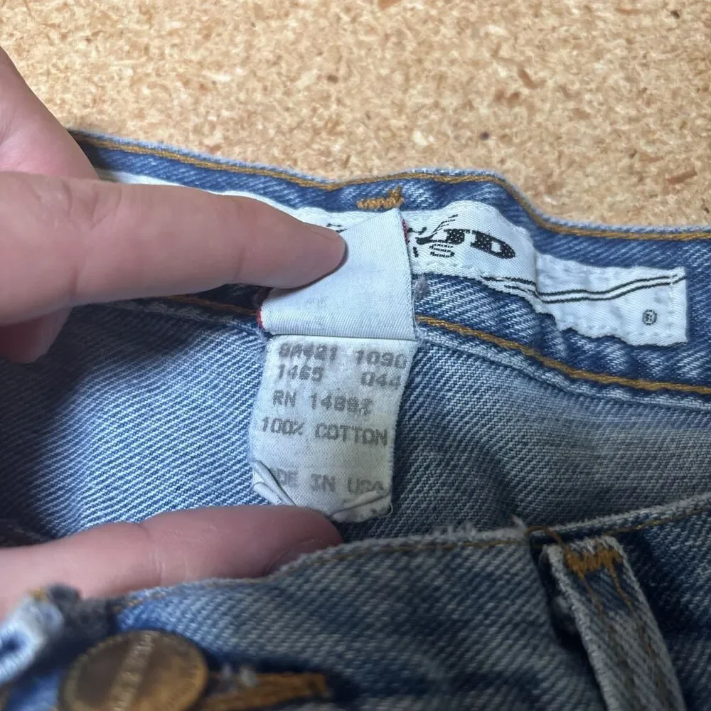 Vtg Marithe Francois Girbaud Jean Shorts Sz 31 Y2K Jorts Skater Grunge Stonewash